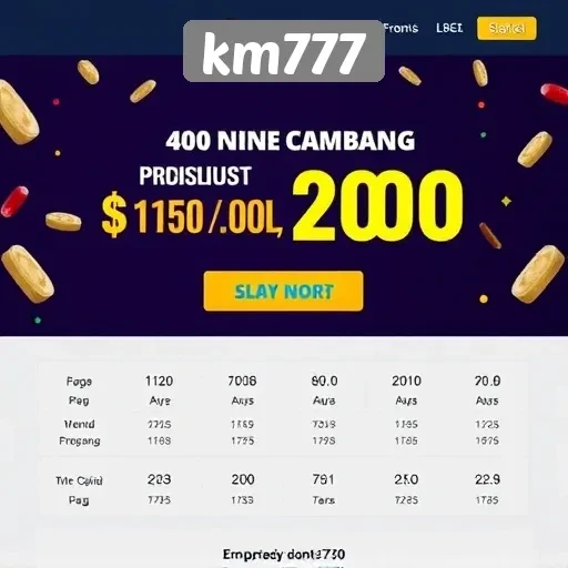 Promo dan Bonus Menarik di km777